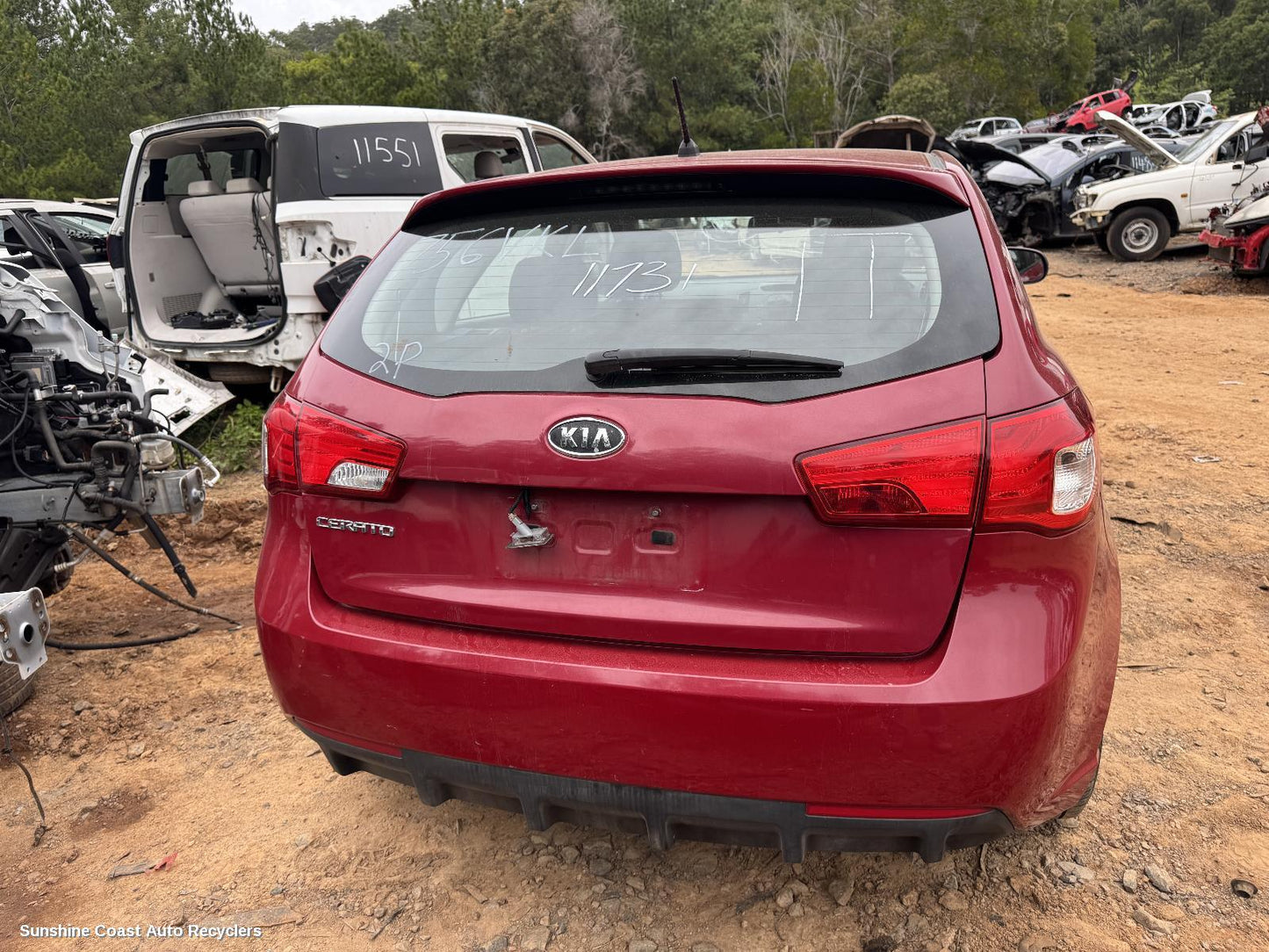 2013 Kia Cerato Rear Bumper