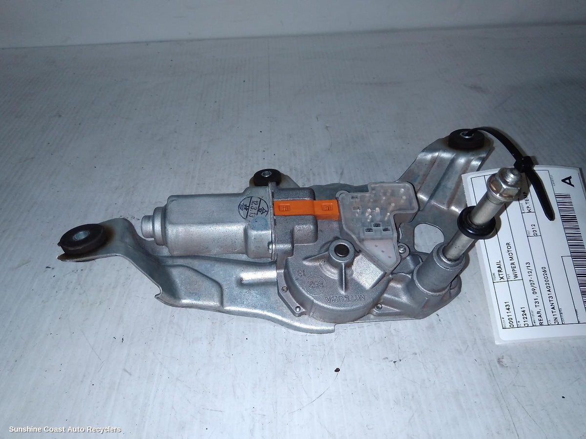 2007-2013 Nissan Xtrail Wiper Motor