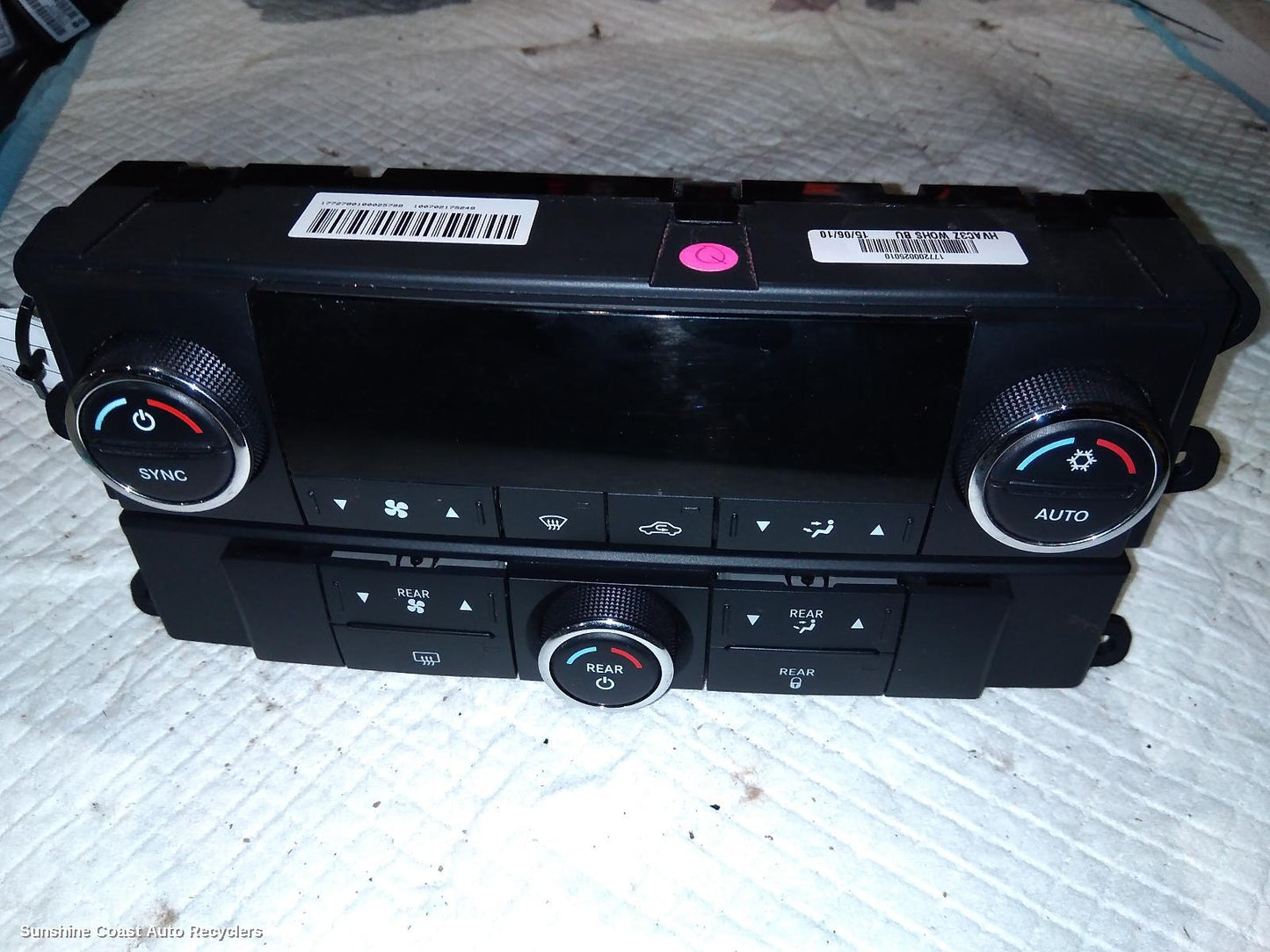 2010 Dodge Journey Heater Ac Controls