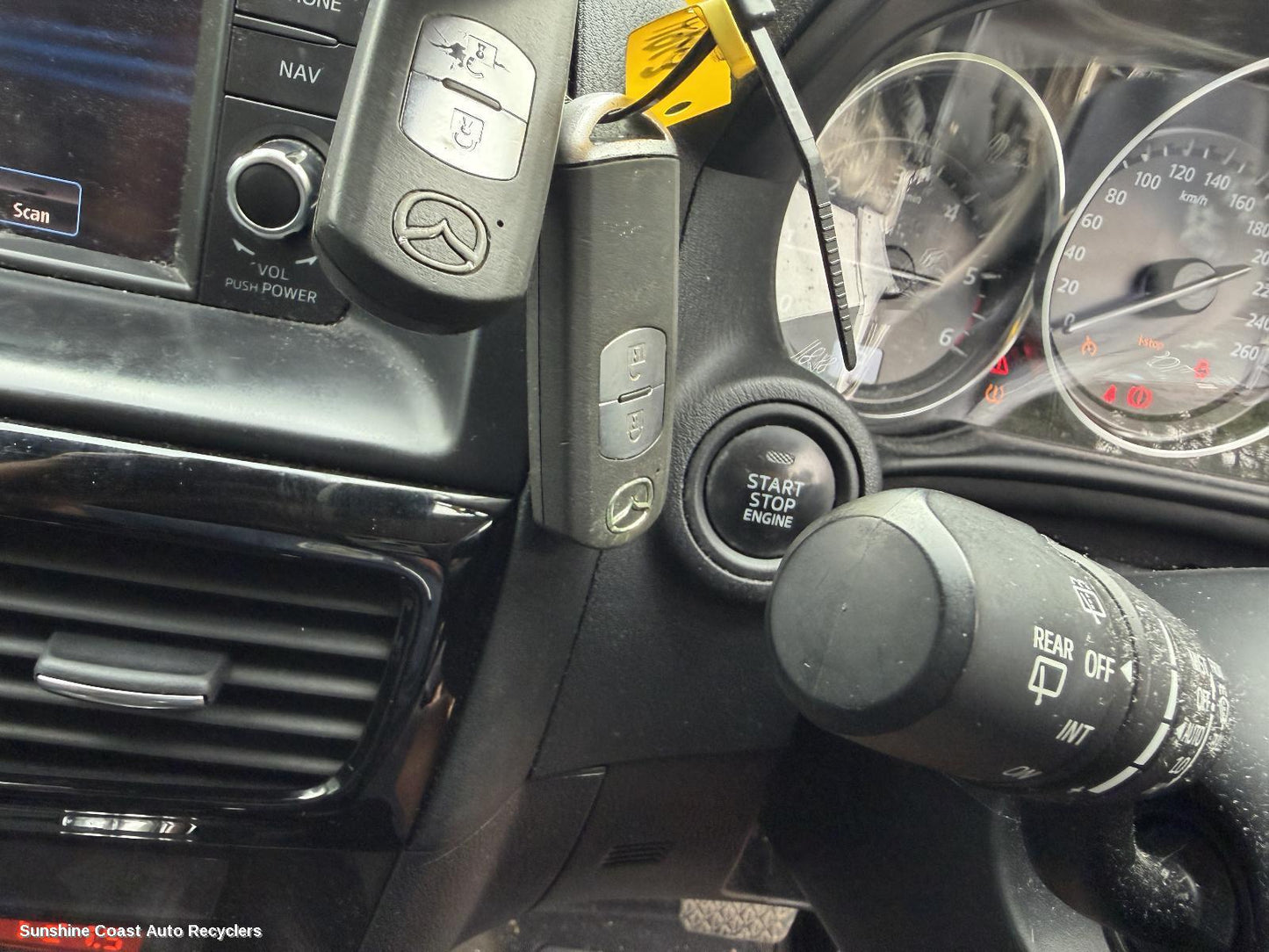2012-2016 Mazda Cx5 Ignition W  Key