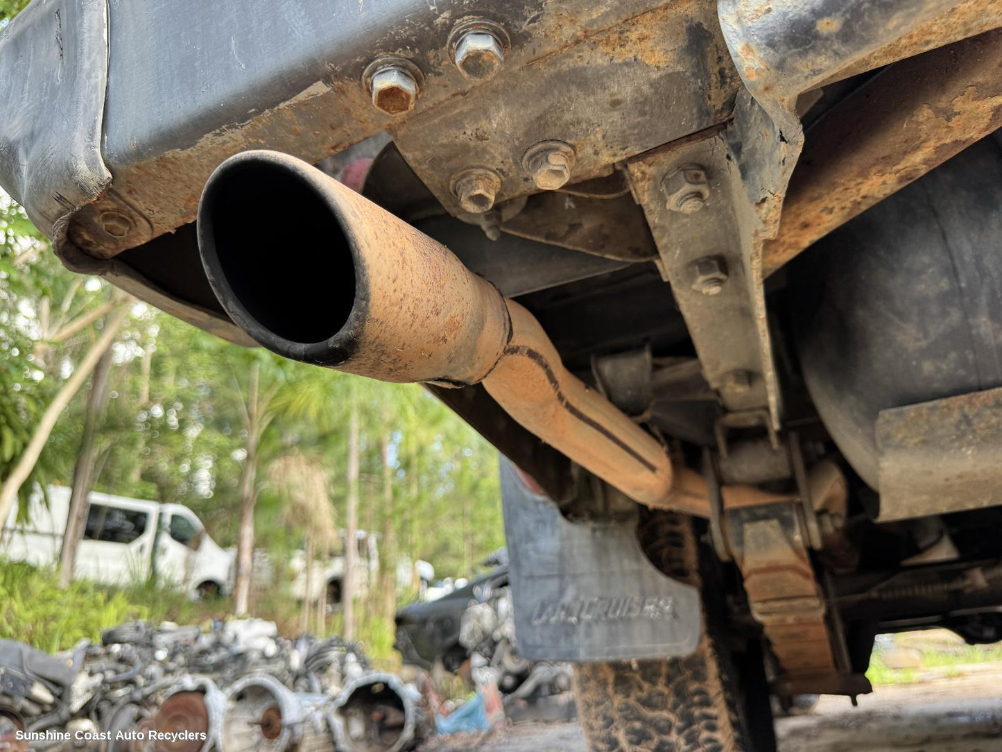 1984 Toyota Landcruiser Tail Pipe