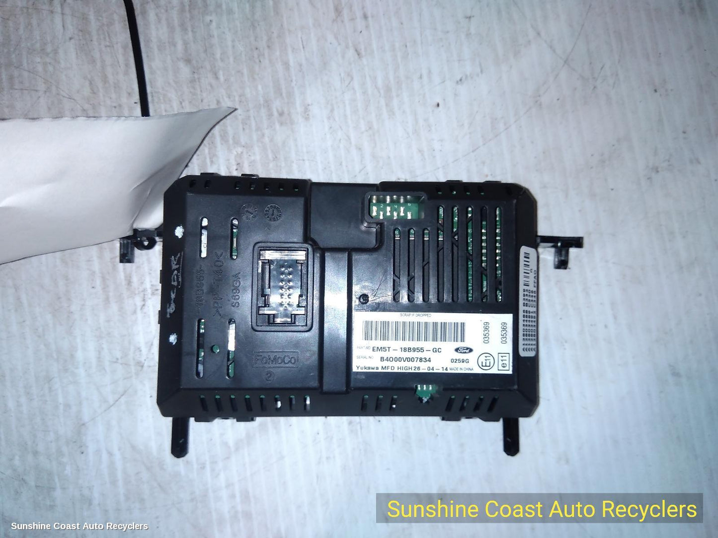 2014 Ford Kuga Instrument Cluster