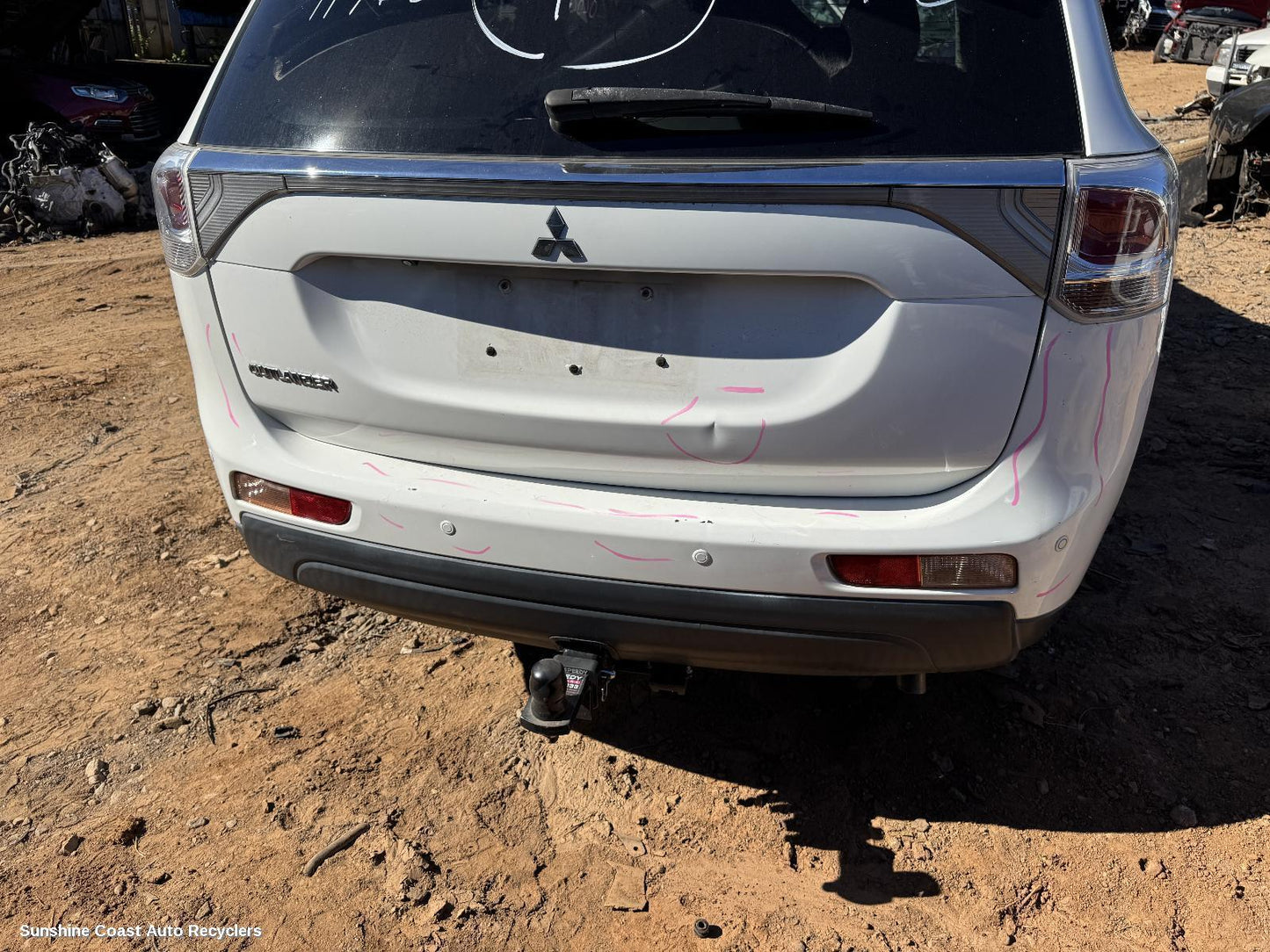 2012-2014 Mitsubishi Outlander Rear Bumper