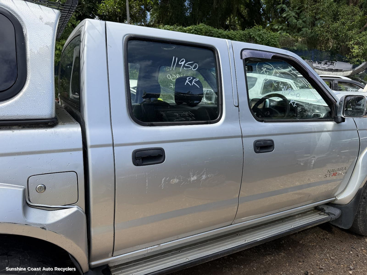 1997-2015 Nissan Navara Right Rear Door Window