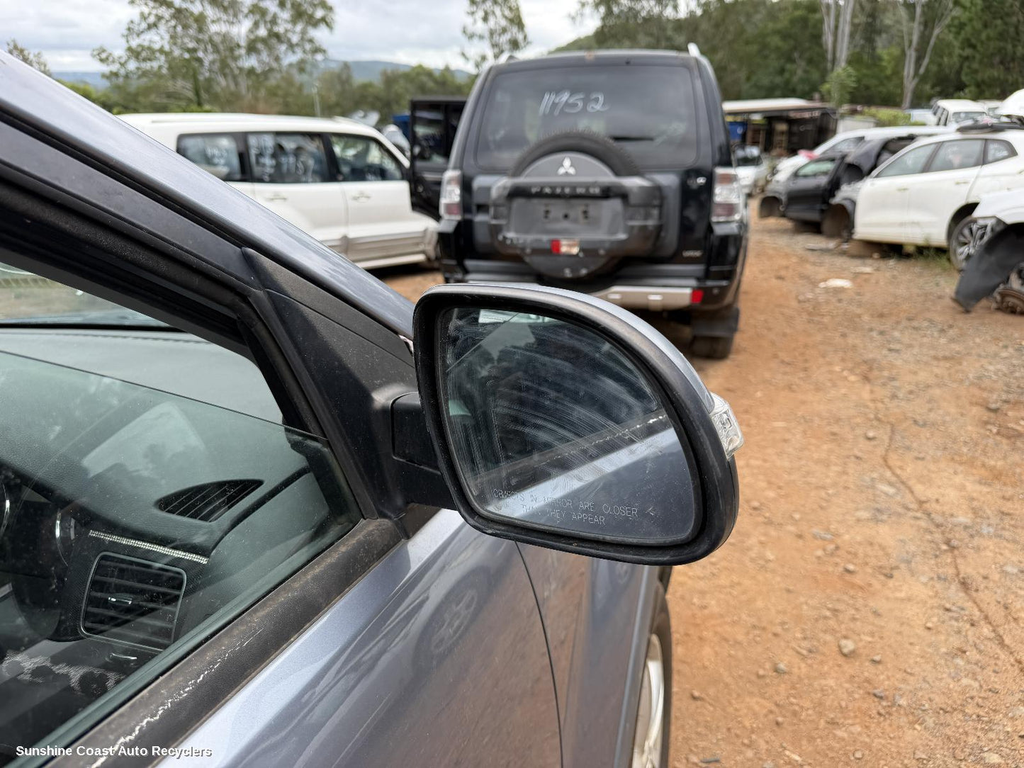 2011-2019 Ssangyong Korando Right Door Mirror