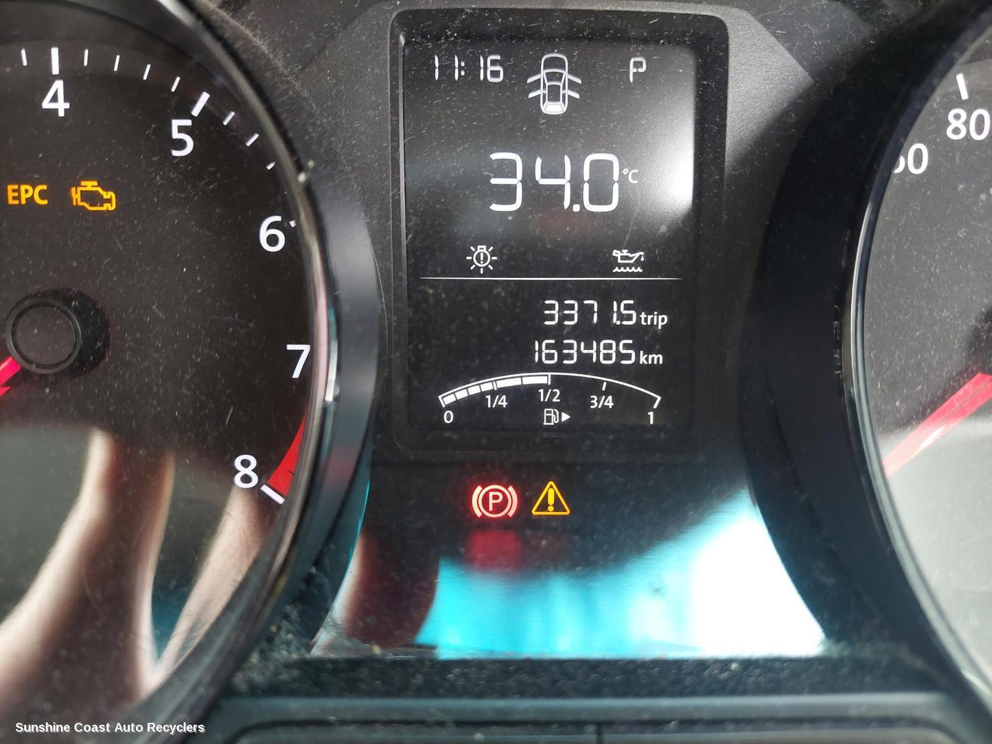 2014 Volkswagen Polo Instrument Cluster