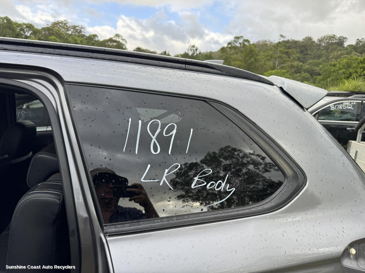 2018 Mitsubishi Outlander Left Rear Side Glass