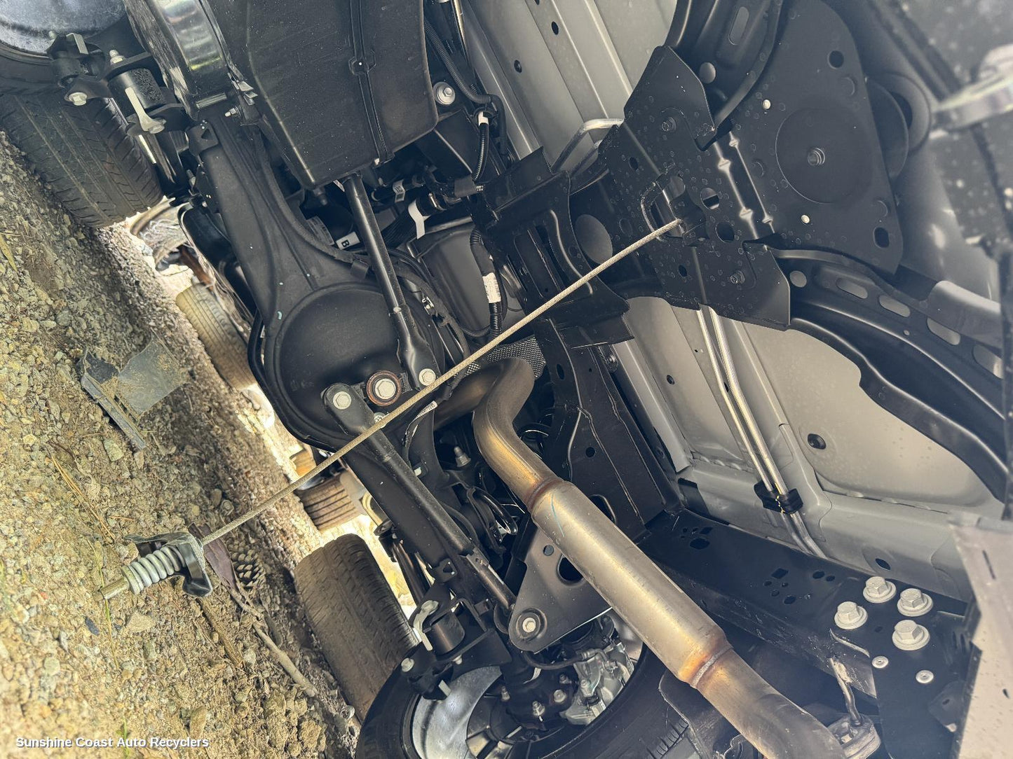 2024 Ford Everest Spare Wheel Winch