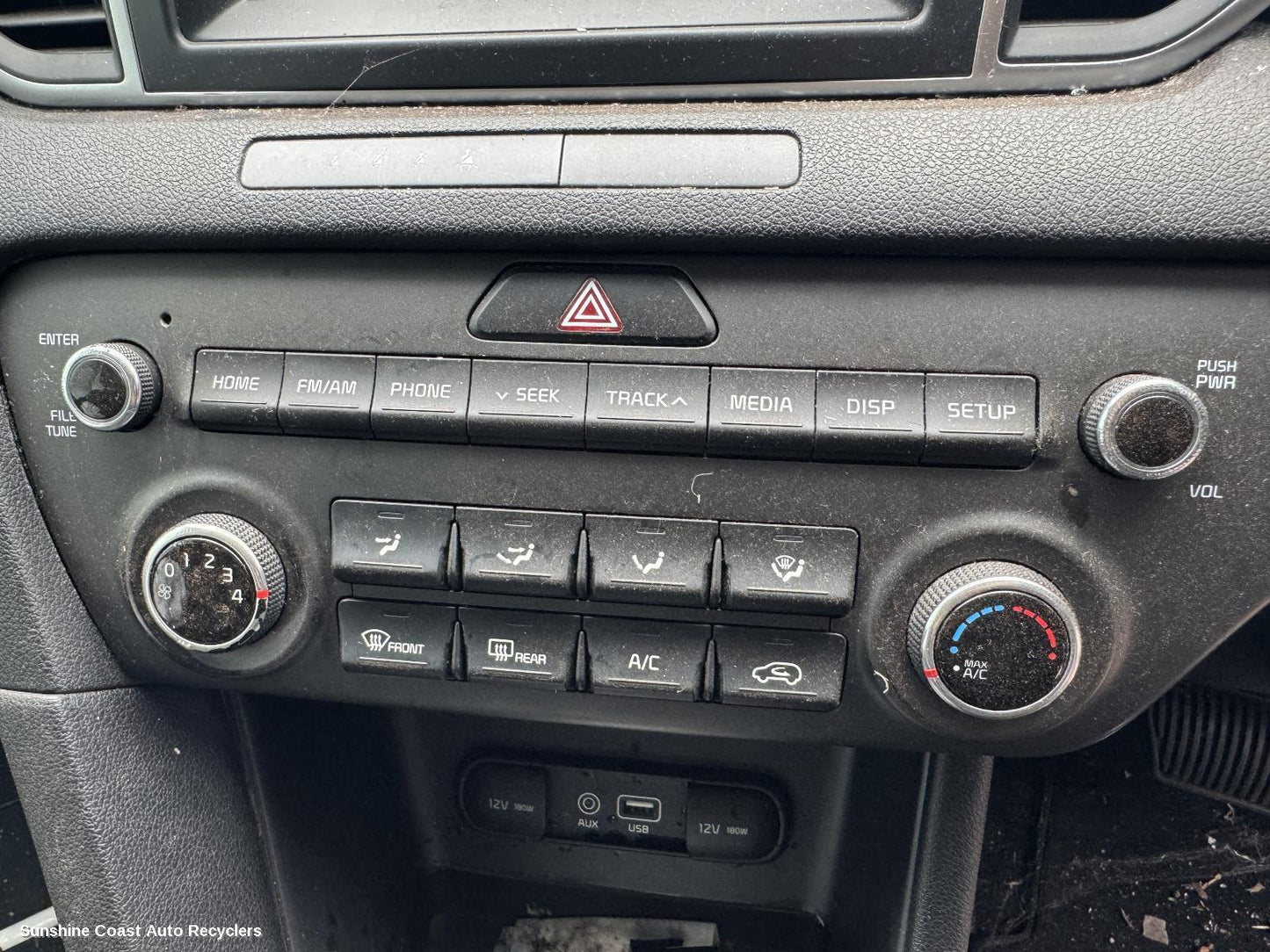 2017 Kia Sportage Radio Cd Dvd Sat Tv