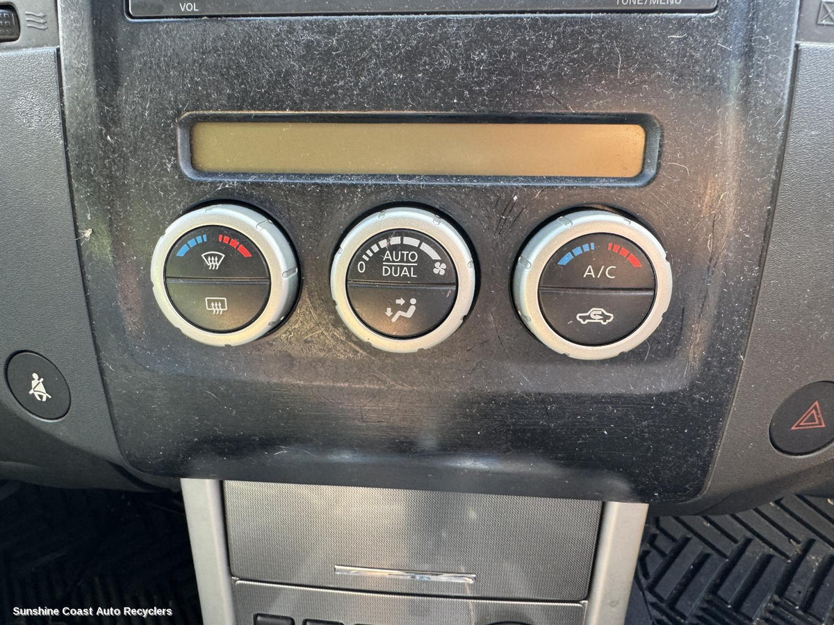 2010-2013 Nissan Pathfinder Heater Ac Controls