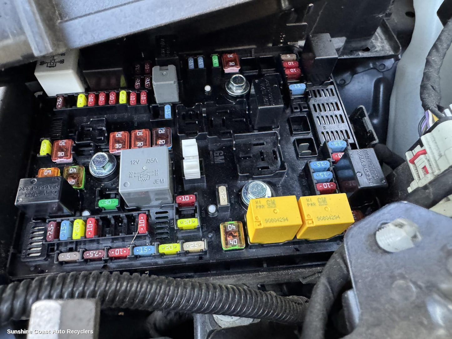 2018 Holden Equinox Fuse Box