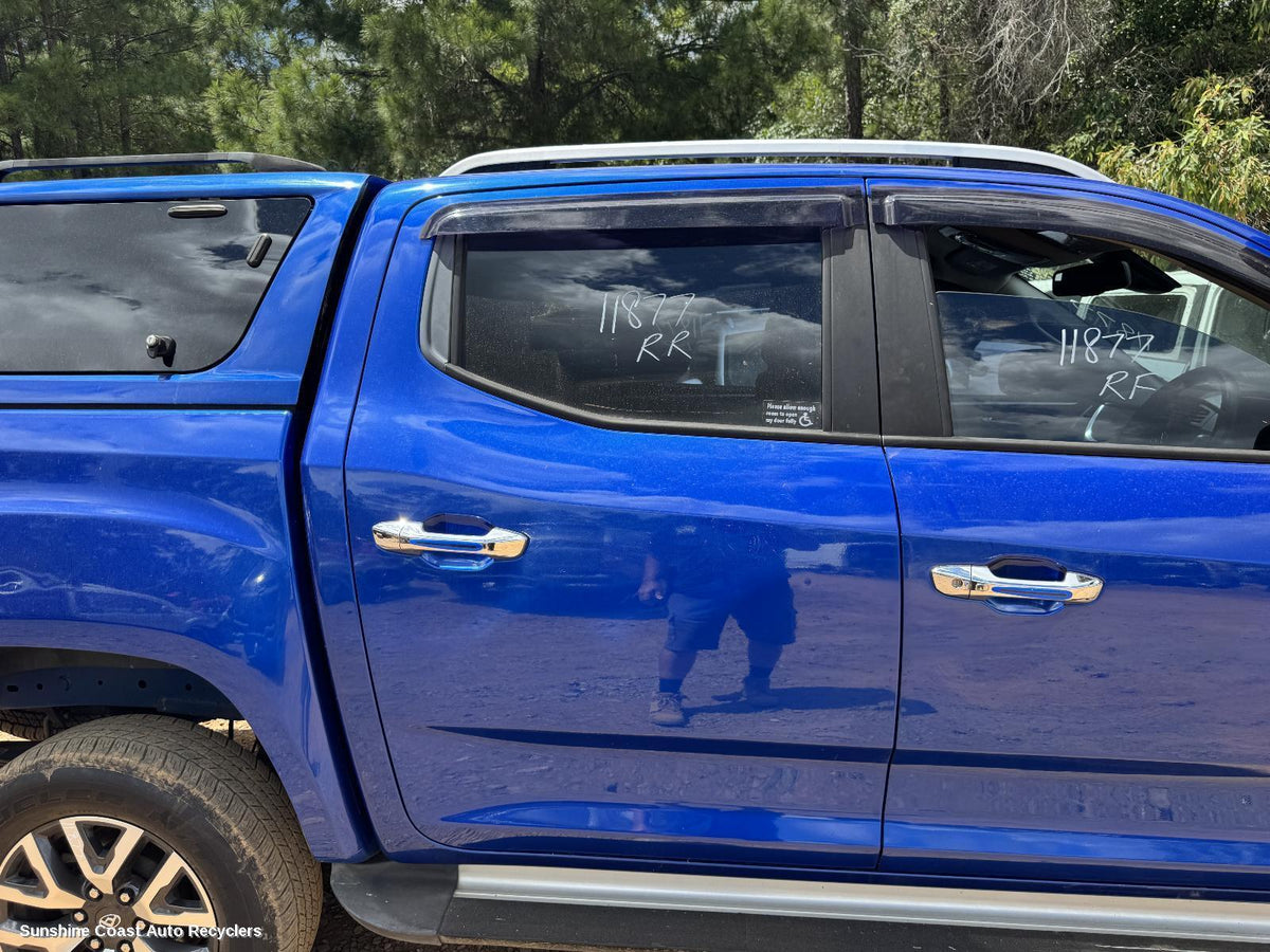 2017-2026 Ldv T60 Right Rear Door Sliding