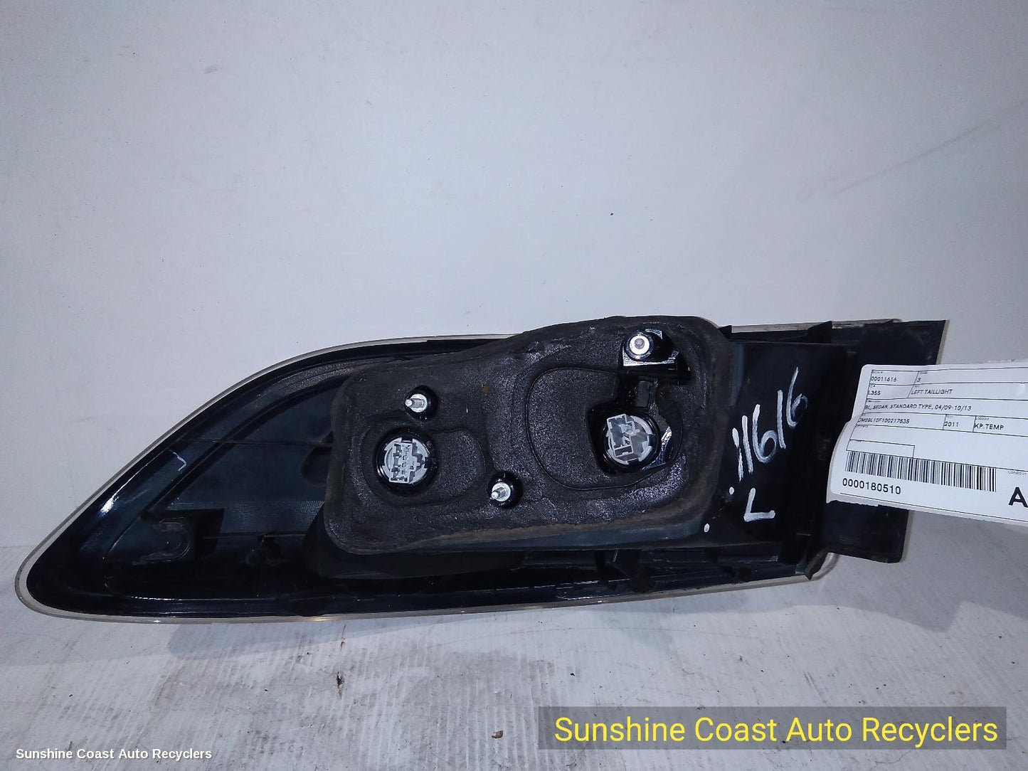 2011 Mazda 3 Left Taillight