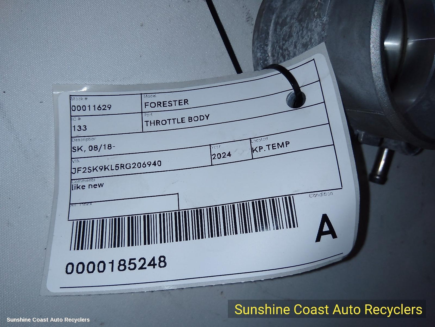 2018-2024 Subaru Forester Throttle Body