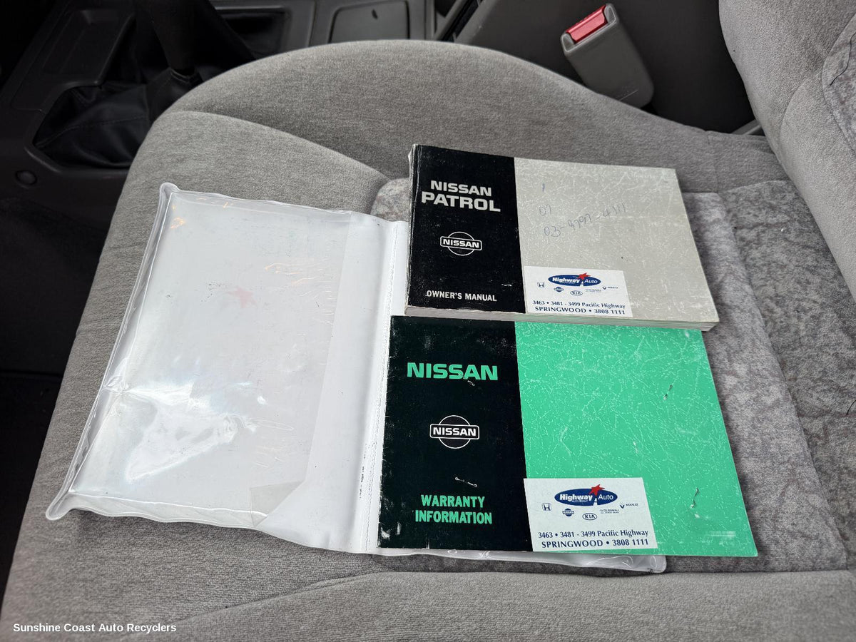 1997-2017 Nissan Patrol Owners Handbook