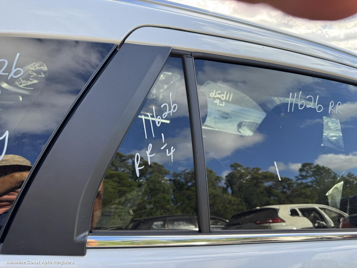 2023 Suzuki S-cross Right Rear 1 4 Door Glass