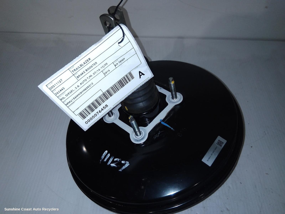 2016-2020 Holden Trailblazer Brake Booster