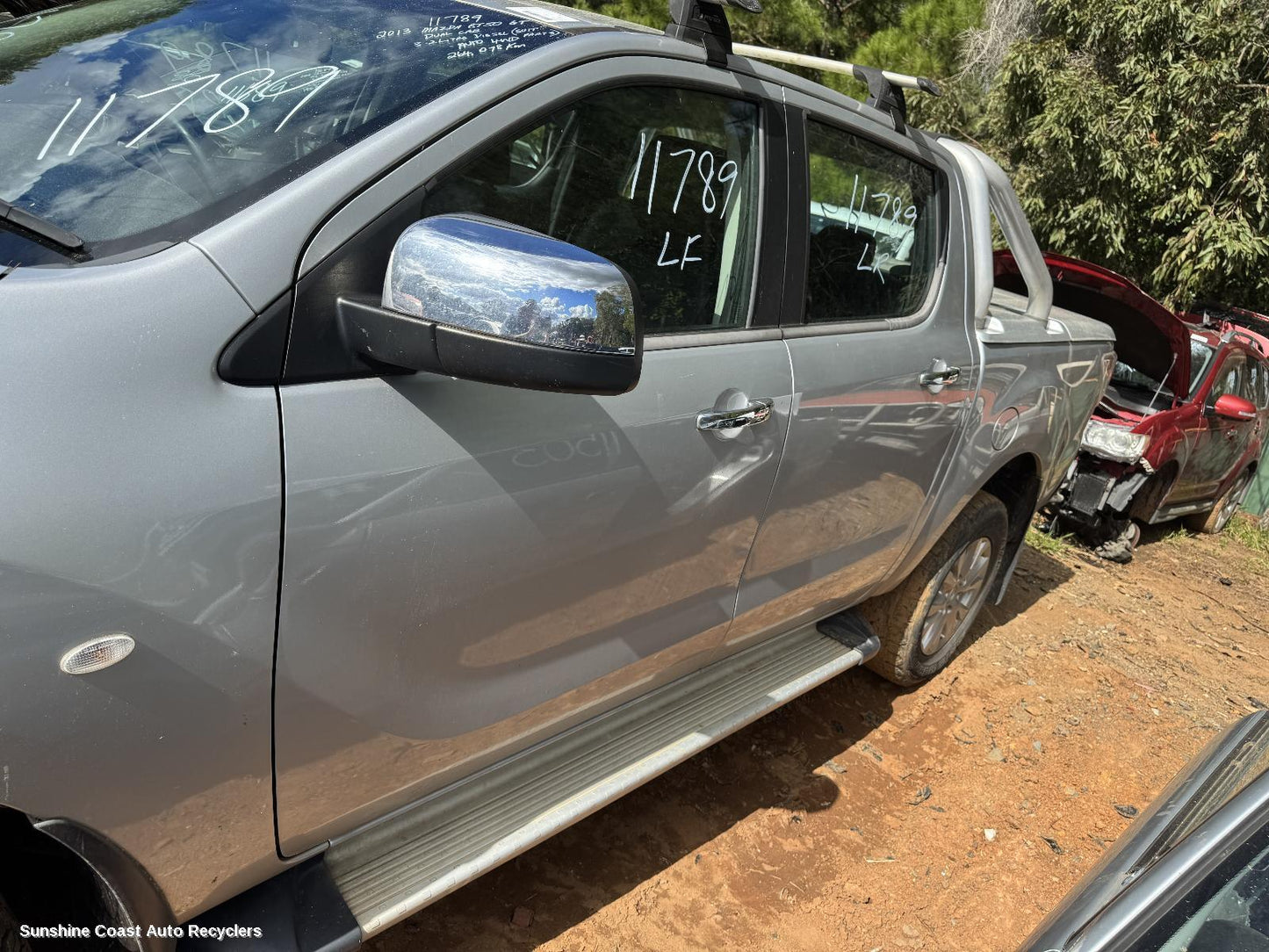 2013 Mazda Bt50 Left Door Mirror