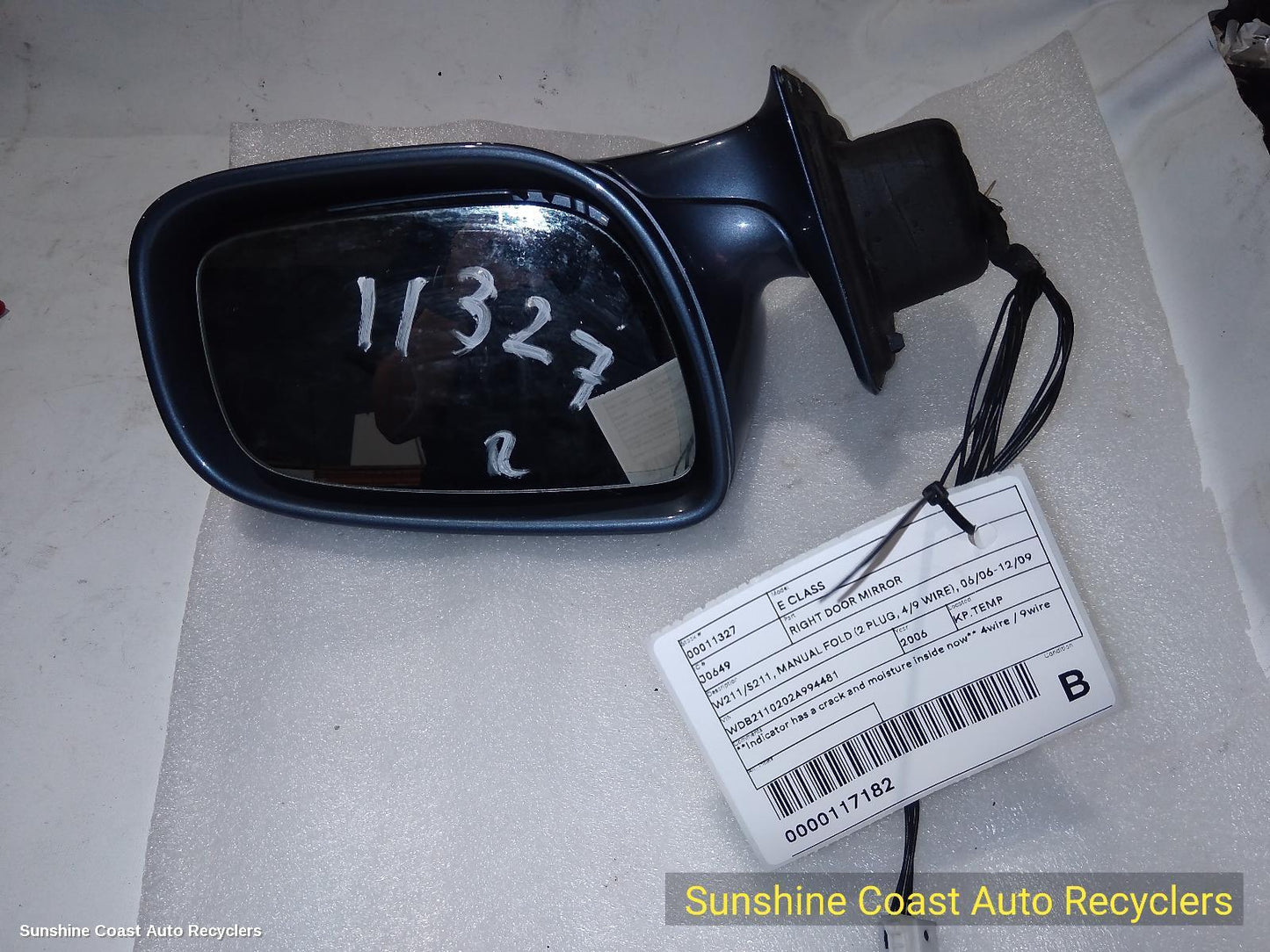 2006-2009 Mercedes E Class Right Door Mirror