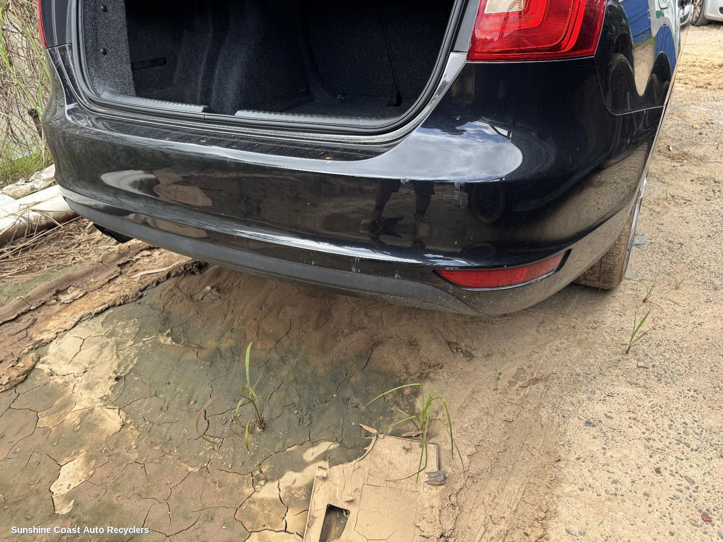 2012 Volkswagen Jetta Rear Bumper