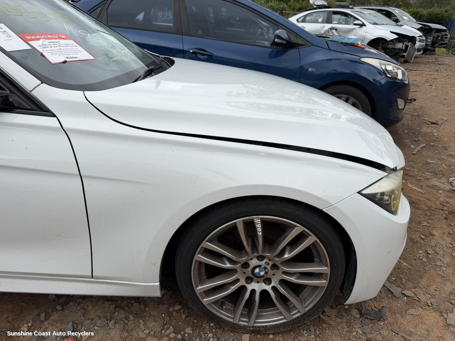 2012 Bmw 3 Series Right Guard