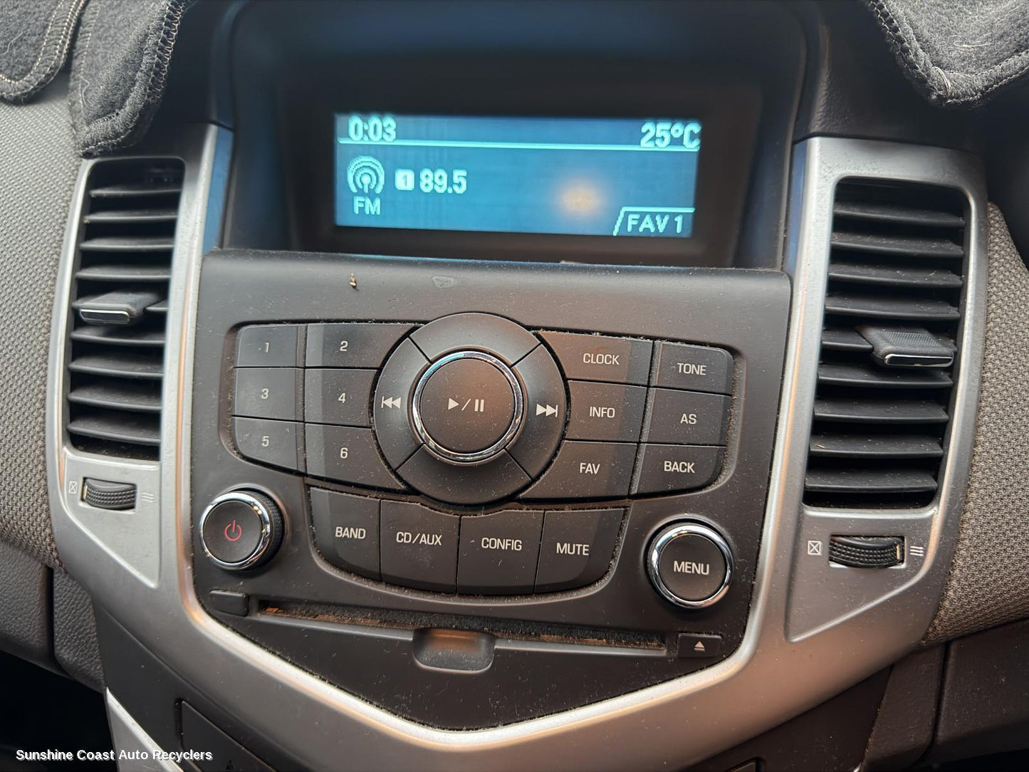 2009-2011 Holden Cruze Radio Cd Dvd Sat Tv