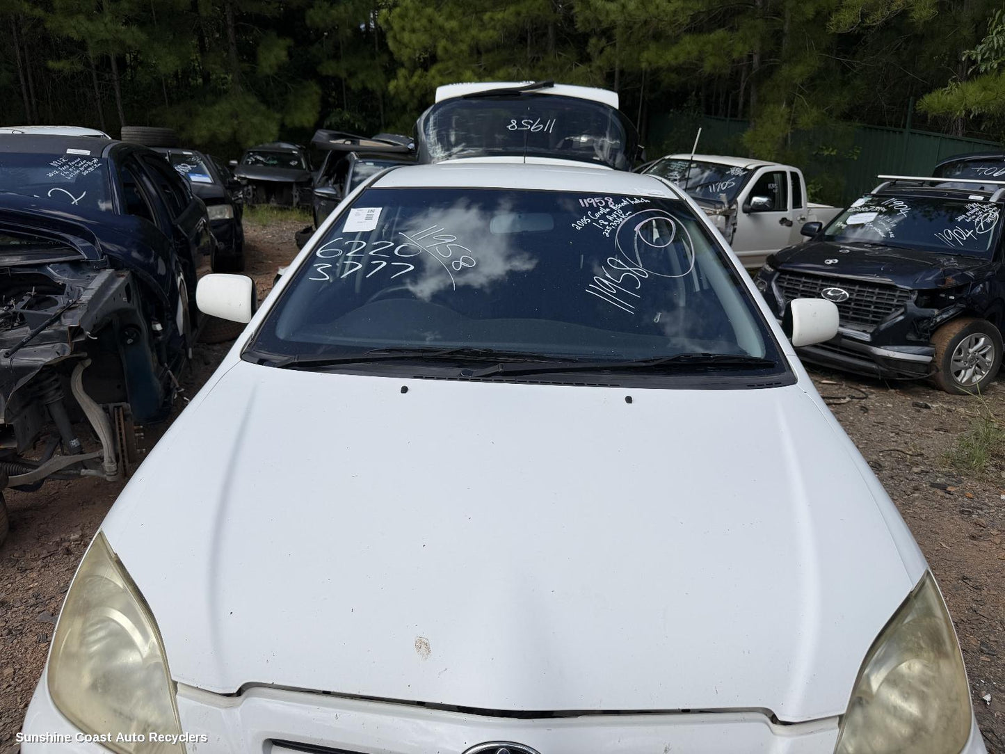2004-2007 Toyota Corolla Bonnet