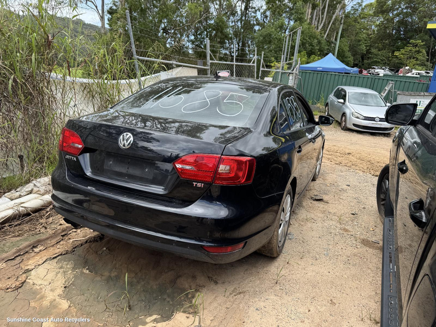 2012 Volkswagen Jetta Rear Bumper