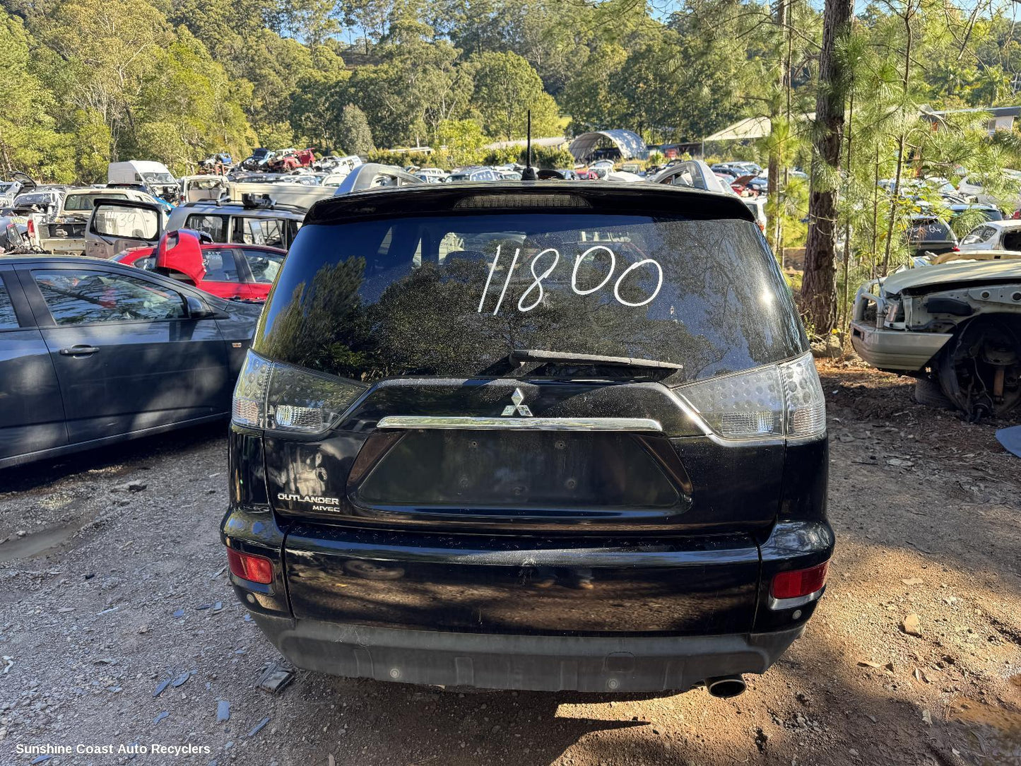 2006-2012 Mitsubishi Outlander Bootlid Tailgate