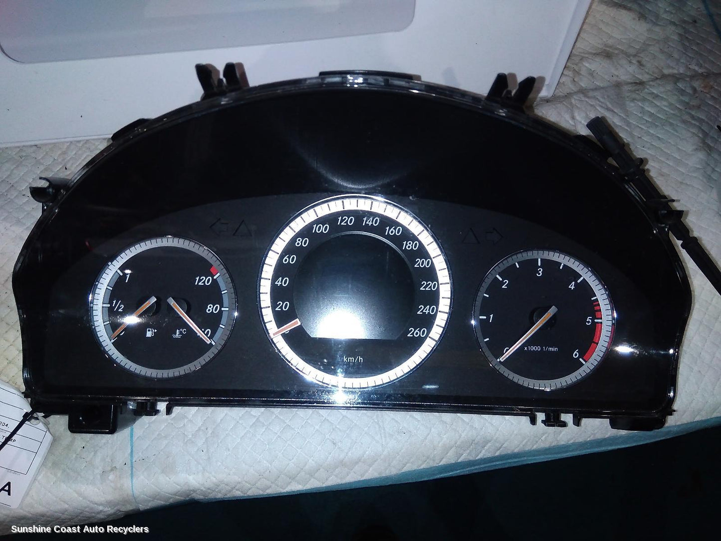 2007-2011 Mercedes C Class Instrument Cluster