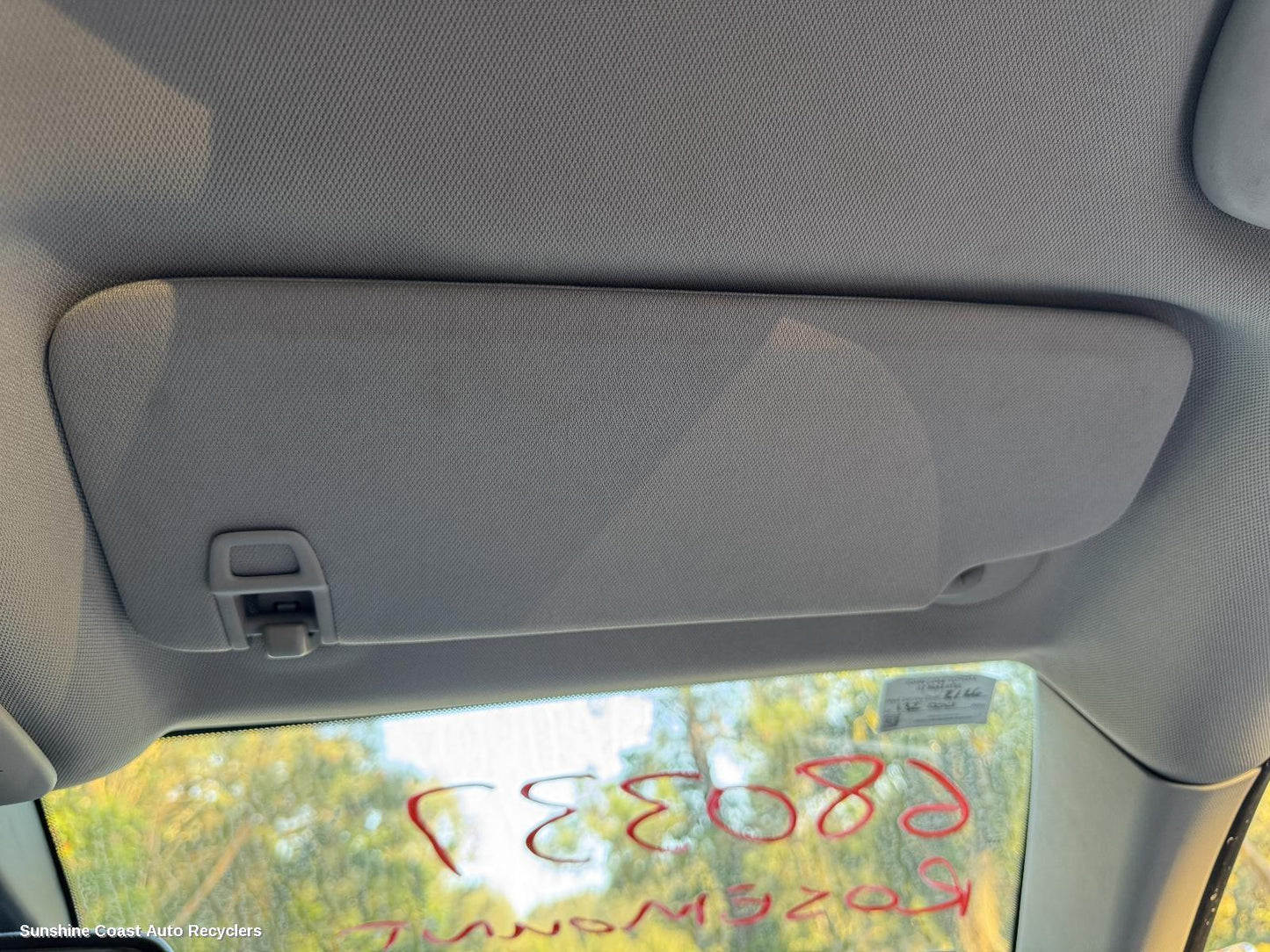 2018 Holden Equinox Sunvisor