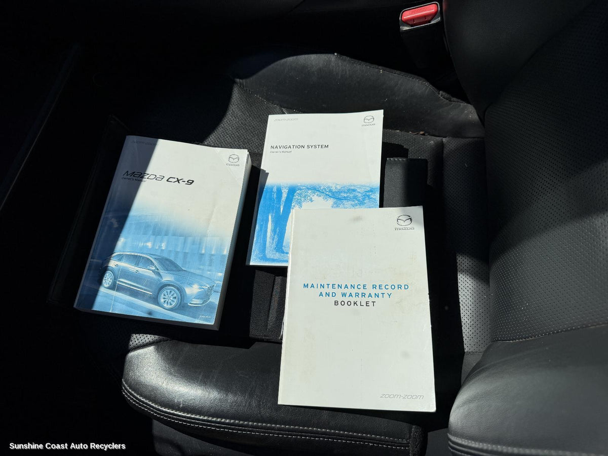 2016-2024 Mazda Cx9 Owners Handbook