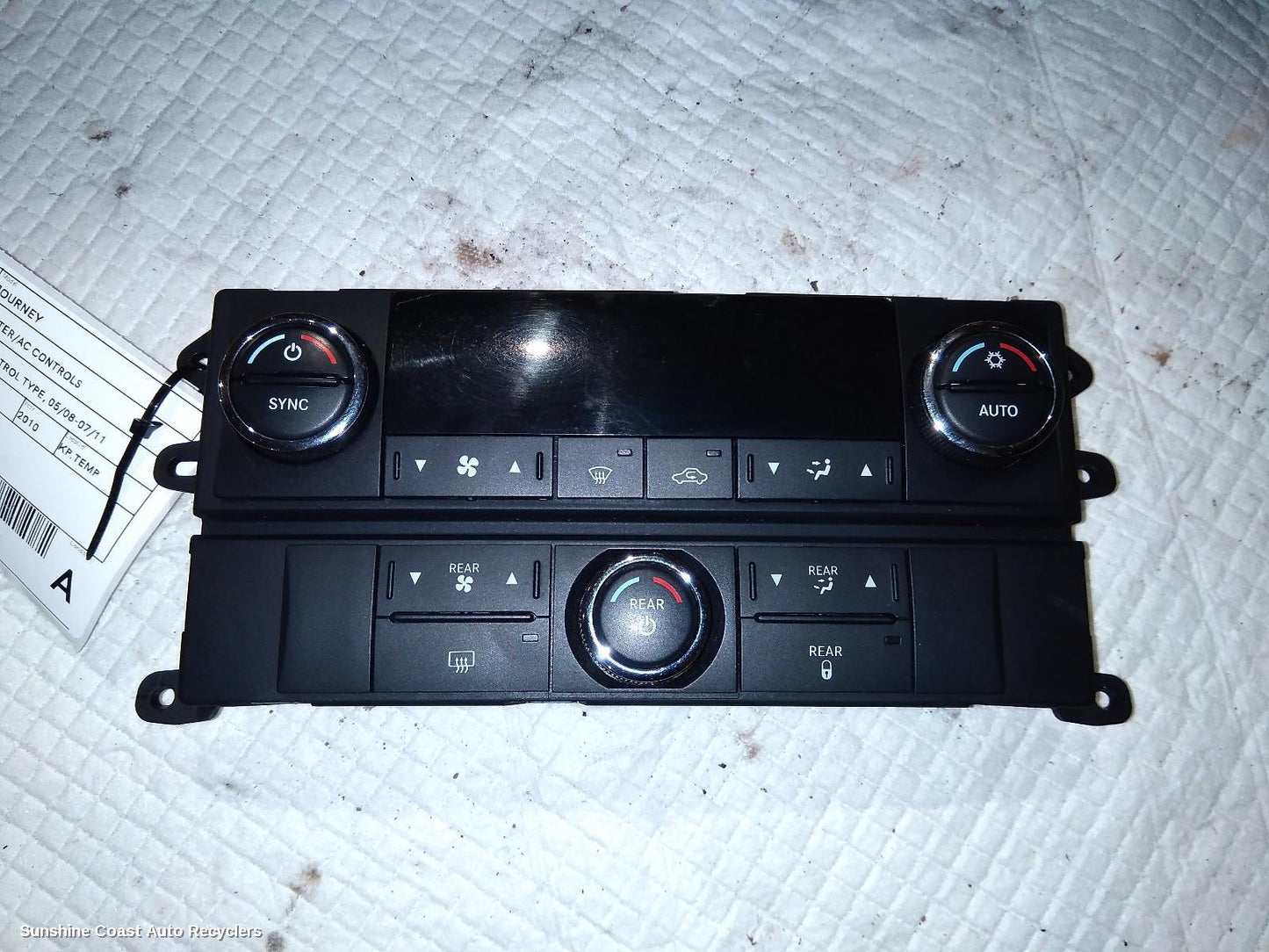 2010 Dodge Journey Heater Ac Controls