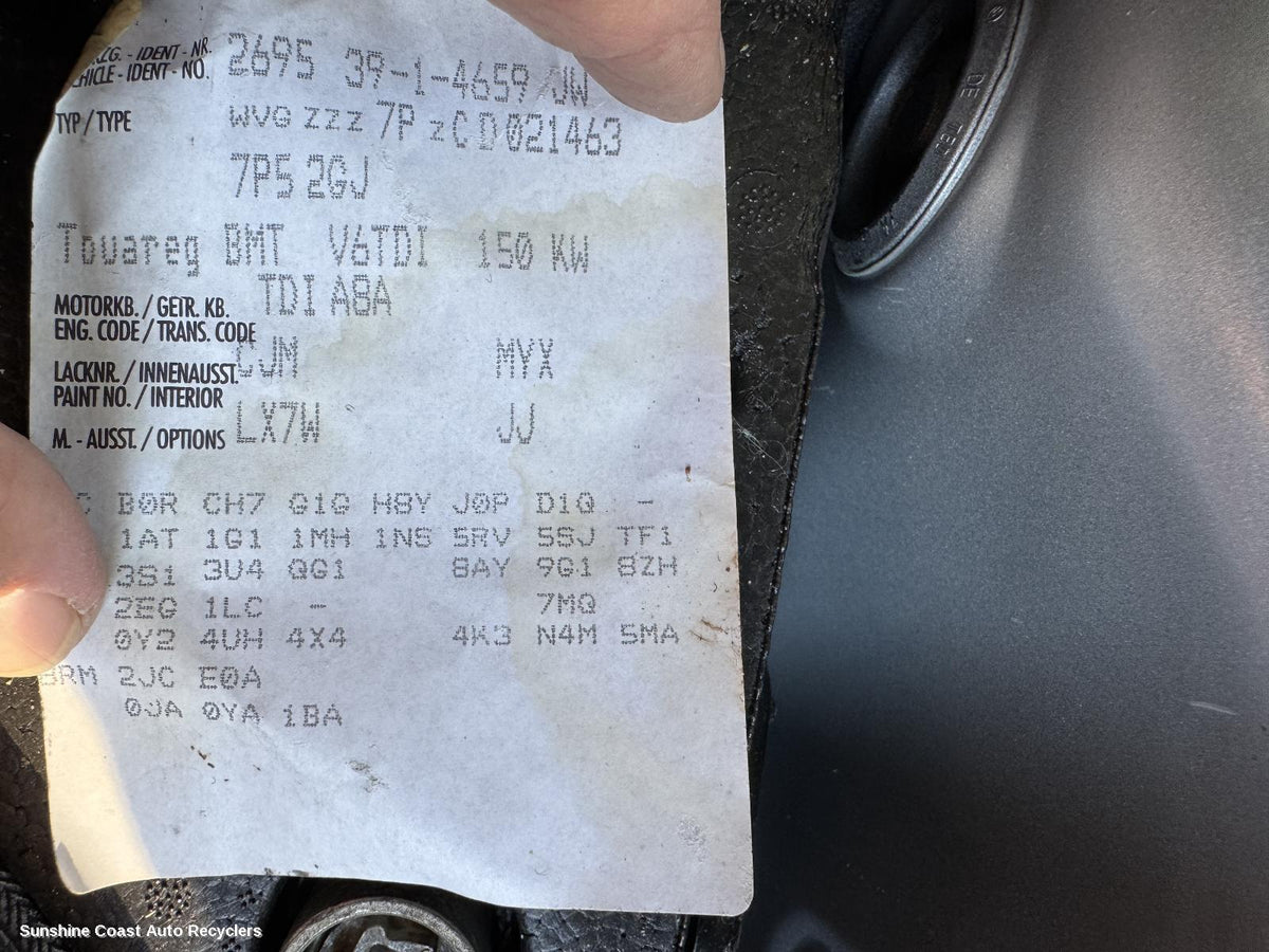2010-2018 Volkswagen Touareg Trans Gearbox