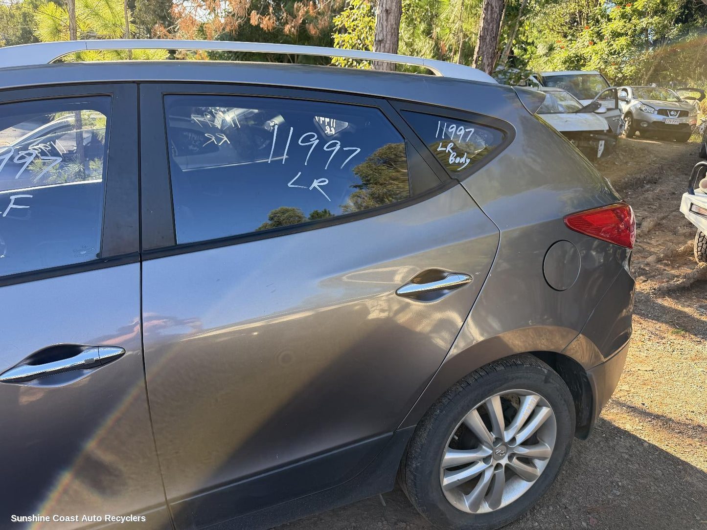 2009-2016 Hyundai Ix35 Left Rear Door Window