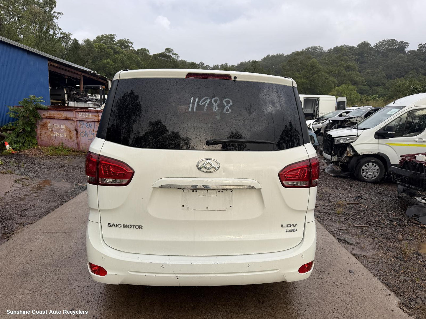 2015-2025 Ldv G10 Rear Bumper