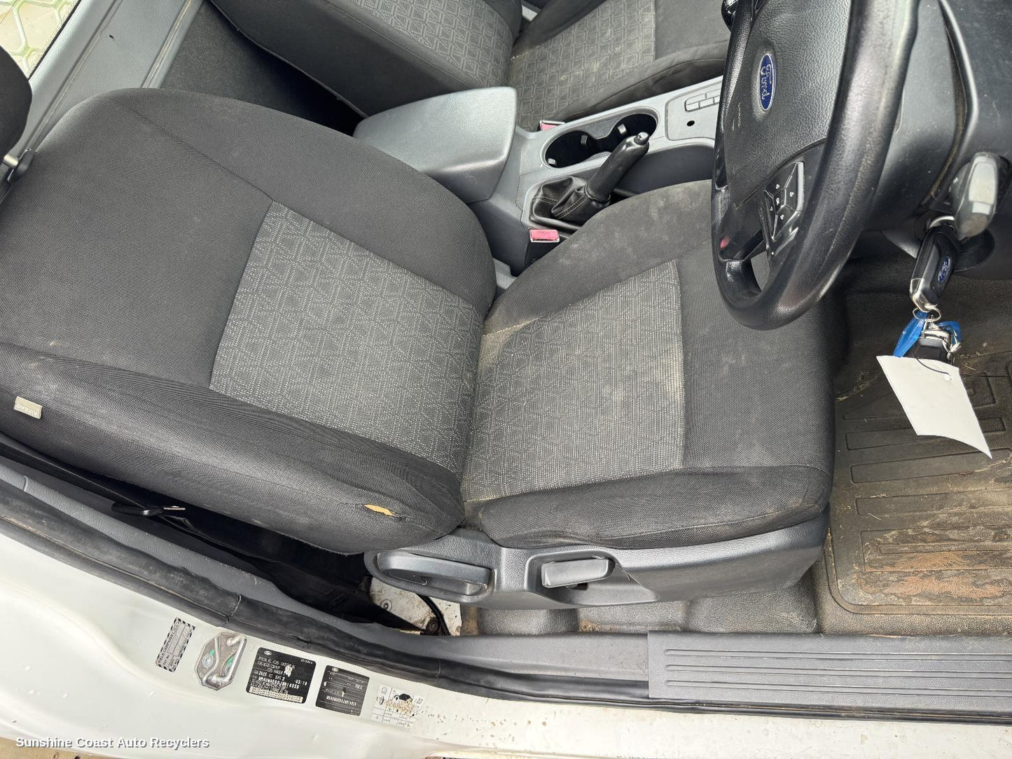 2018 Ford Ranger Front Seat