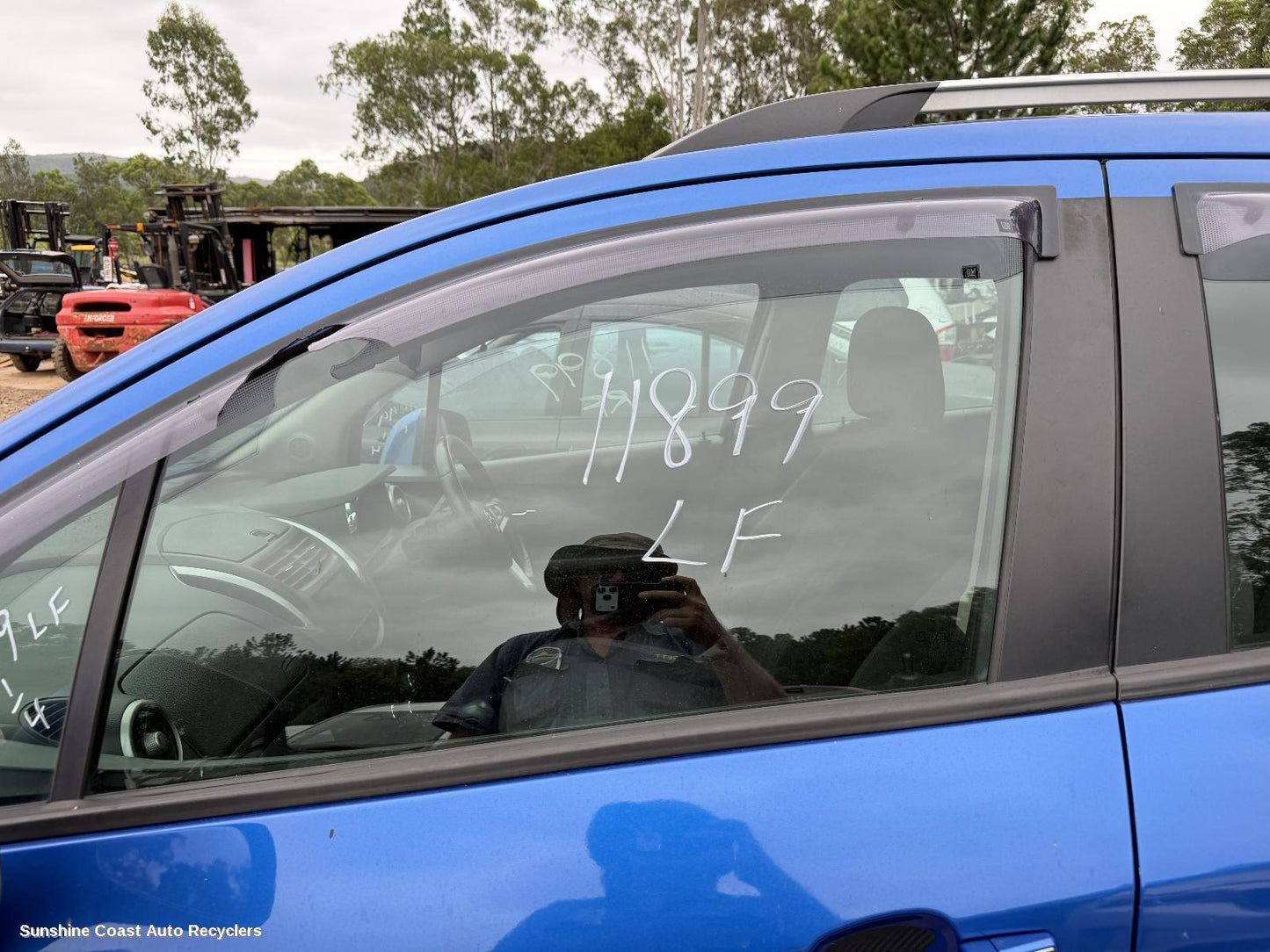 2016 Holden Trax Left Front Door Window
