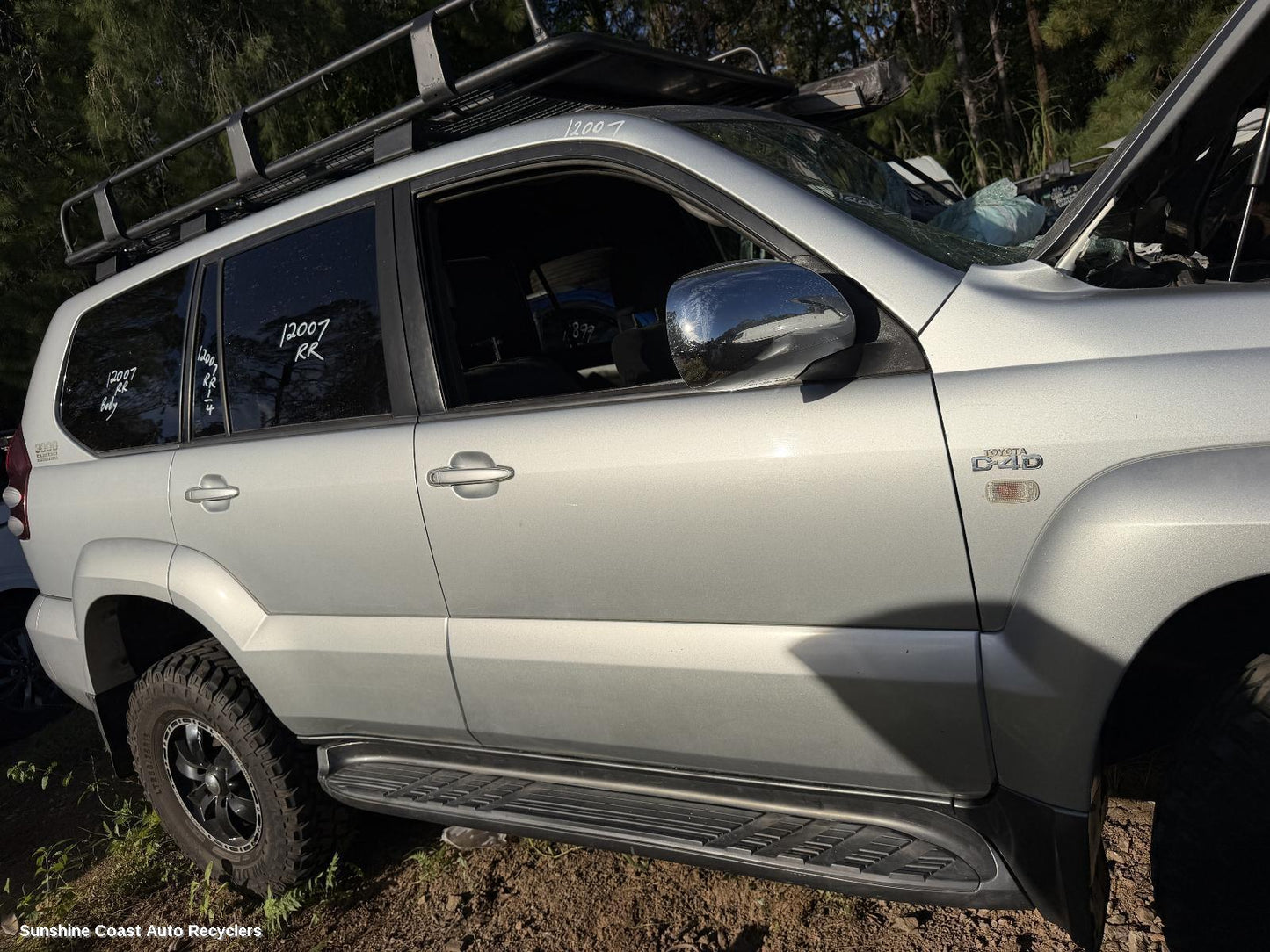 2003-2009 Toyota Prado Right Front Door Window