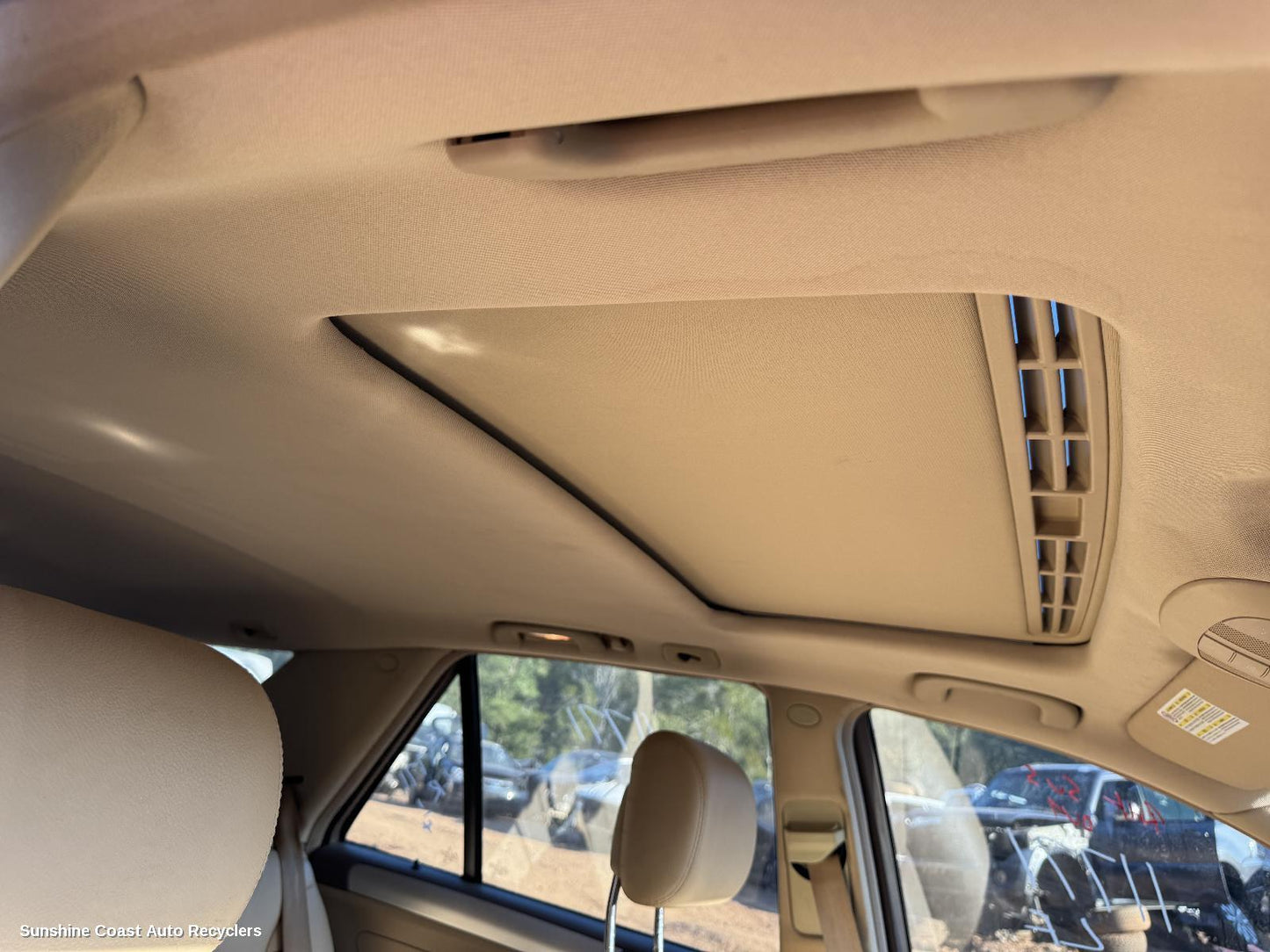 2008 Mercedes M Class Hoodlining