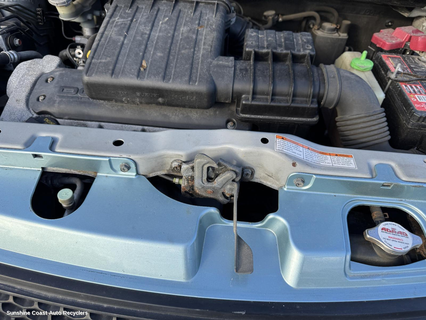 2004-2011 Suzuki Swift Bonnet Lock Support