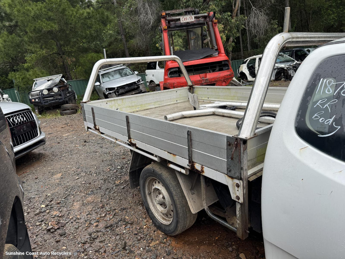 1998-2016 Ford Falcon Ute Back