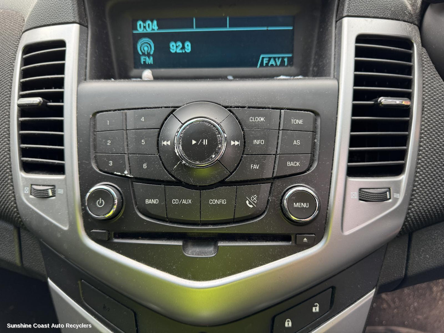 2012 Holden Cruze Radio Cd Dvd Sat Tv