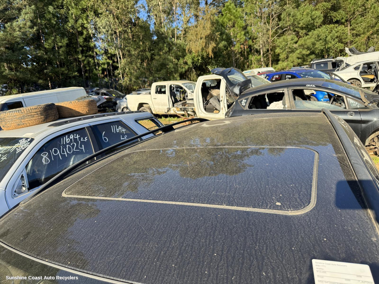 2008 Mercedes M Class Roof Glass Sunroof T