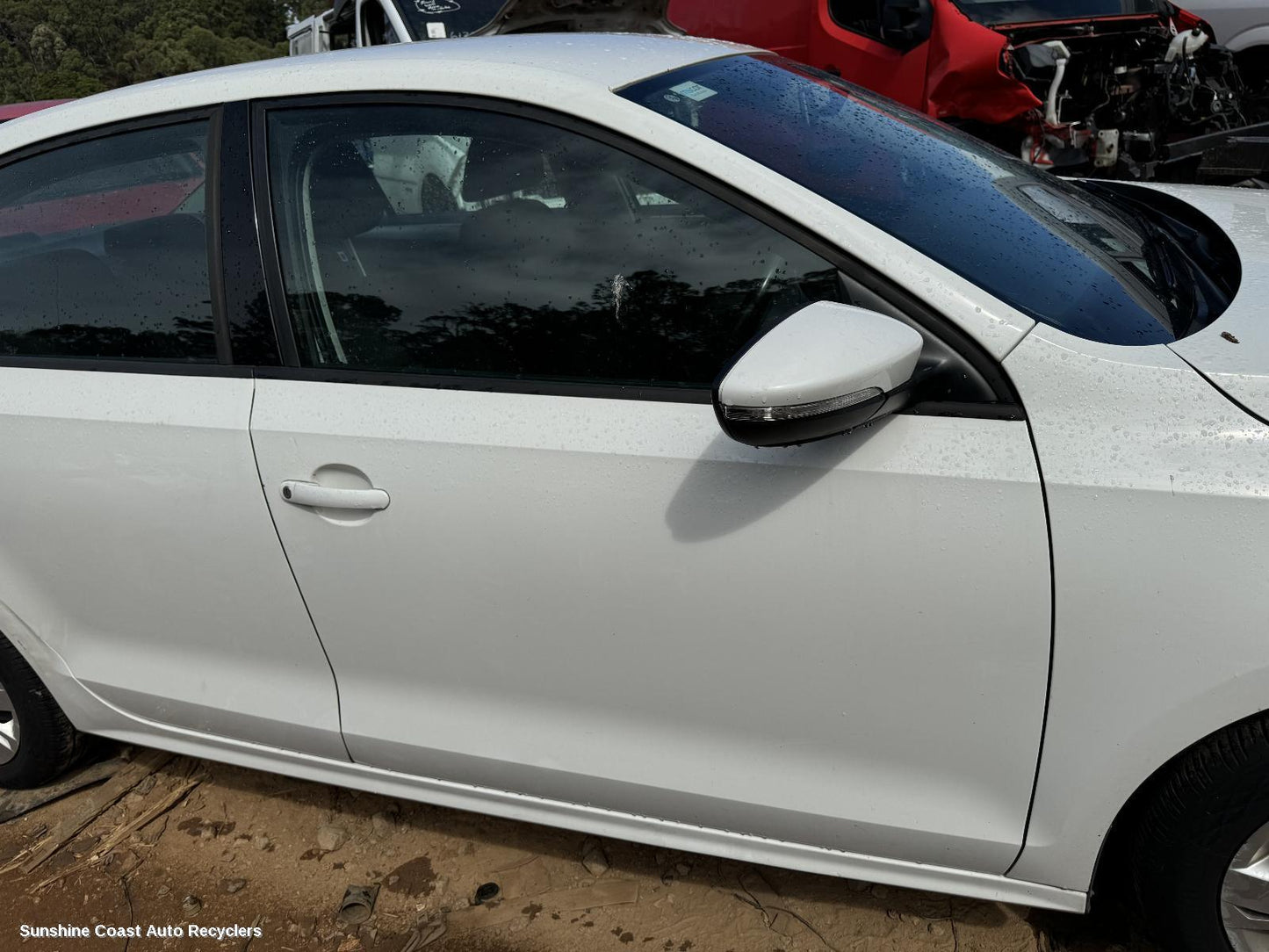 2011 Volkswagen Jetta Right Door Mirror