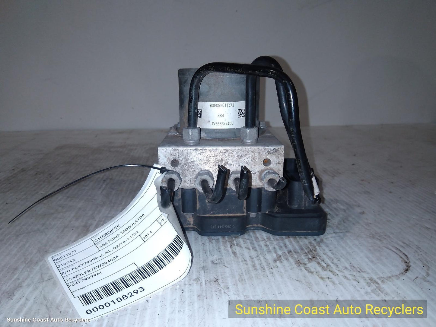 2014 Jeep Cherokee Abs Pump Modulator
