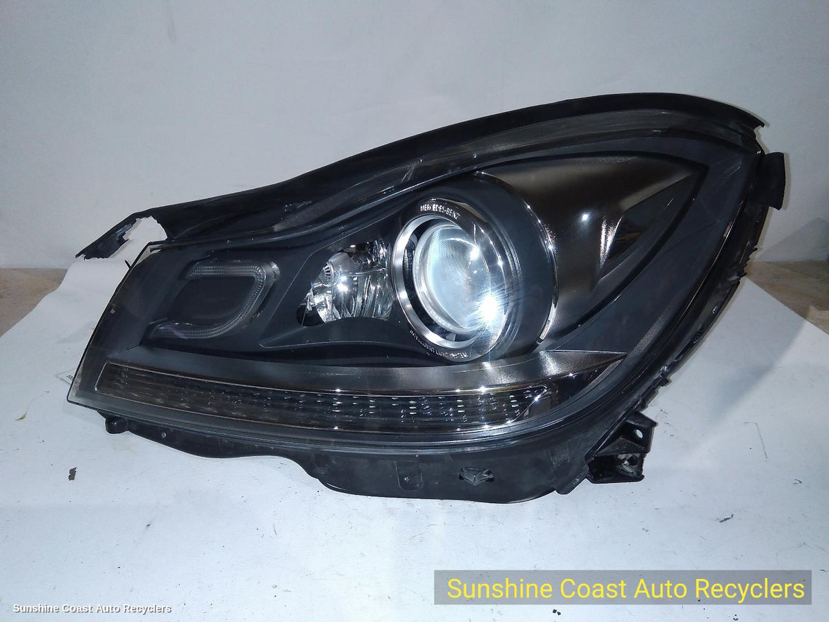 2011-2015 Mercedes C Class Left Headlamp