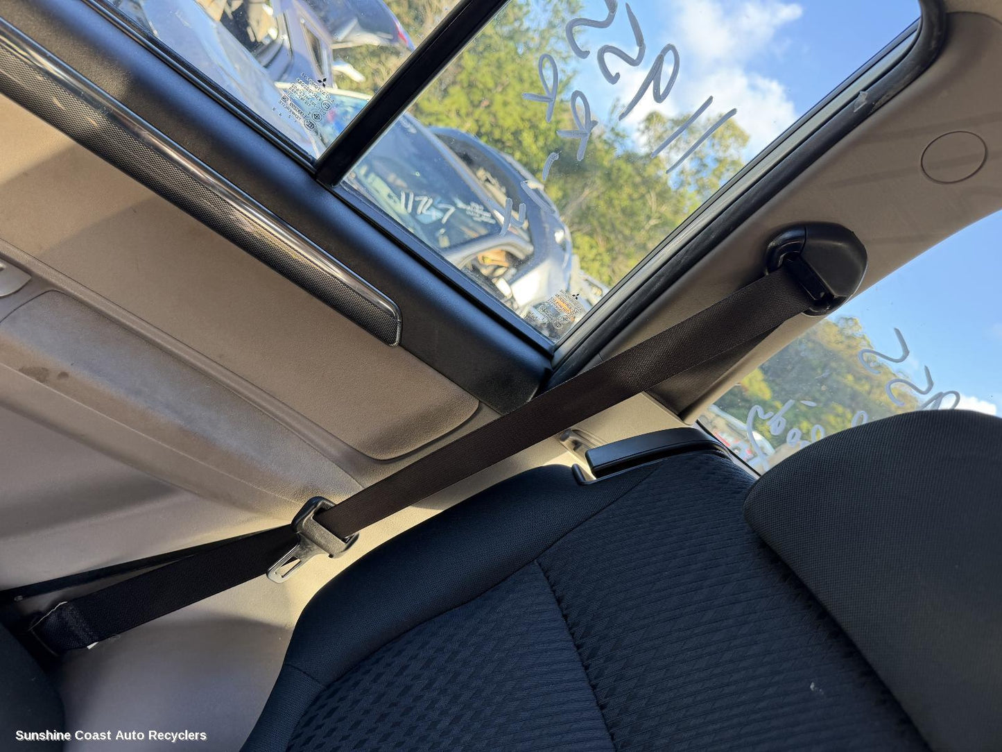 2009-2015 Mitsubishi Challenger Seatbelt Stalk