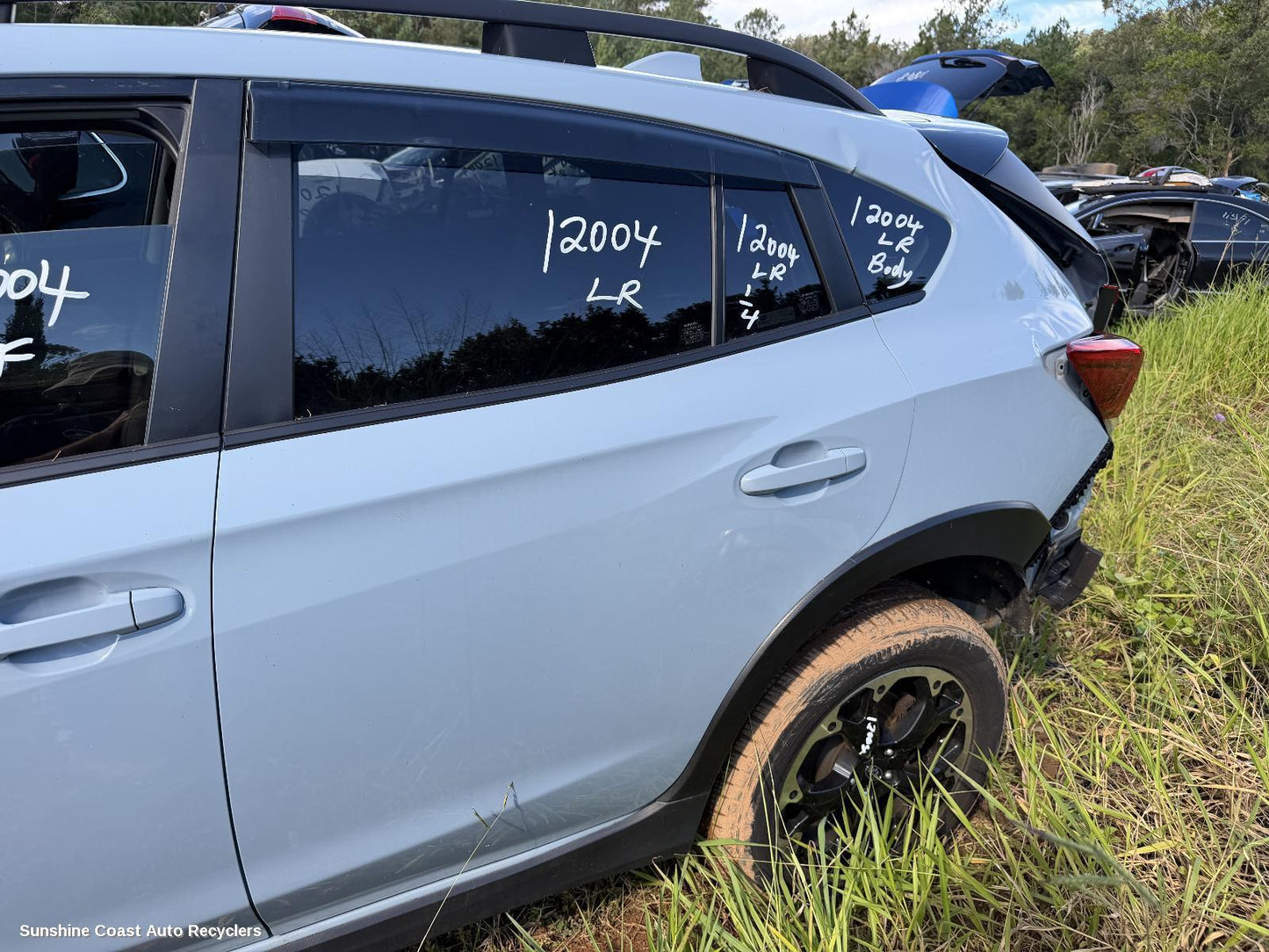 2017-2023 Subaru Xv Left Rear Door Window
