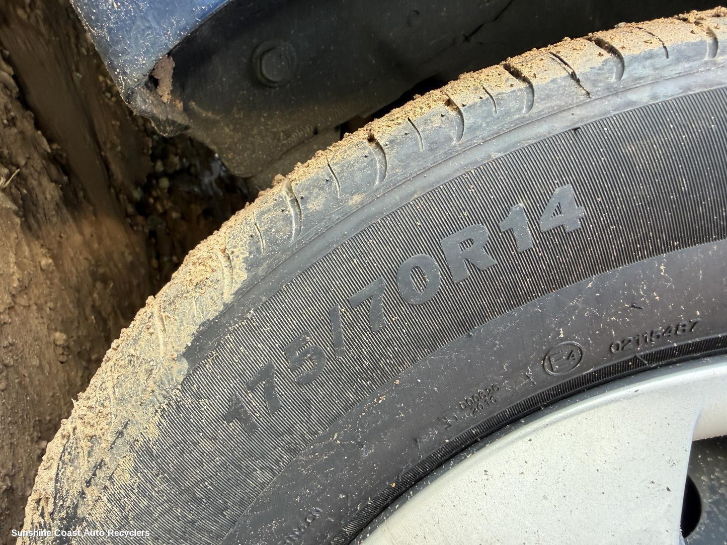 2011-2019 Hyundai Accent Tyre